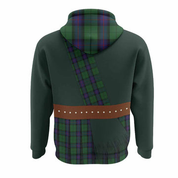 Armstrong Tartan Crest Hoodie Kilt Costume Style