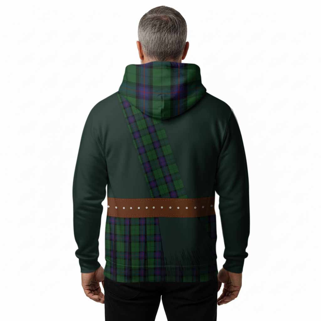 Armstrong Tartan Crest Hoodie Kilt Costume Style