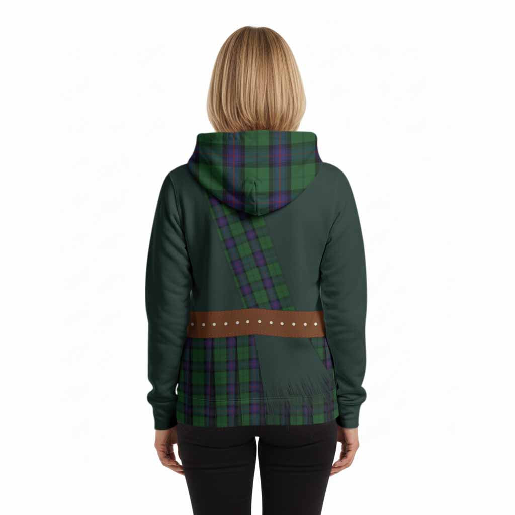 Armstrong Tartan Crest Hoodie Kilt Costume Style