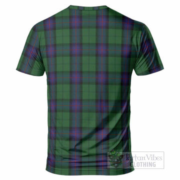 Armstrong Tartan Crest T-Shirt Ferocious Lion Style