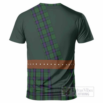 Armstrong Tartan Crest T-Shirt Kilt Costume Style
