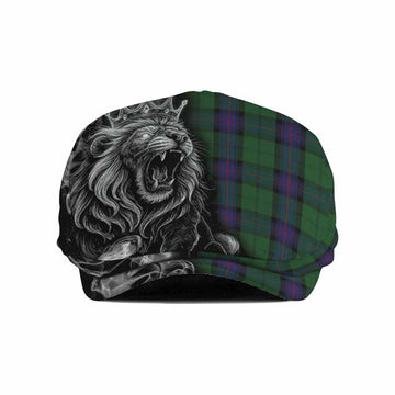 Armstrong Tartan Flat Cap, Jeff Cap Roaring Lion Heritage