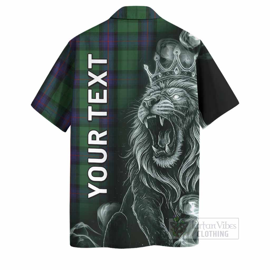 Armstrong Tartan Hawaiian Shirt Roaring Lion Heritage