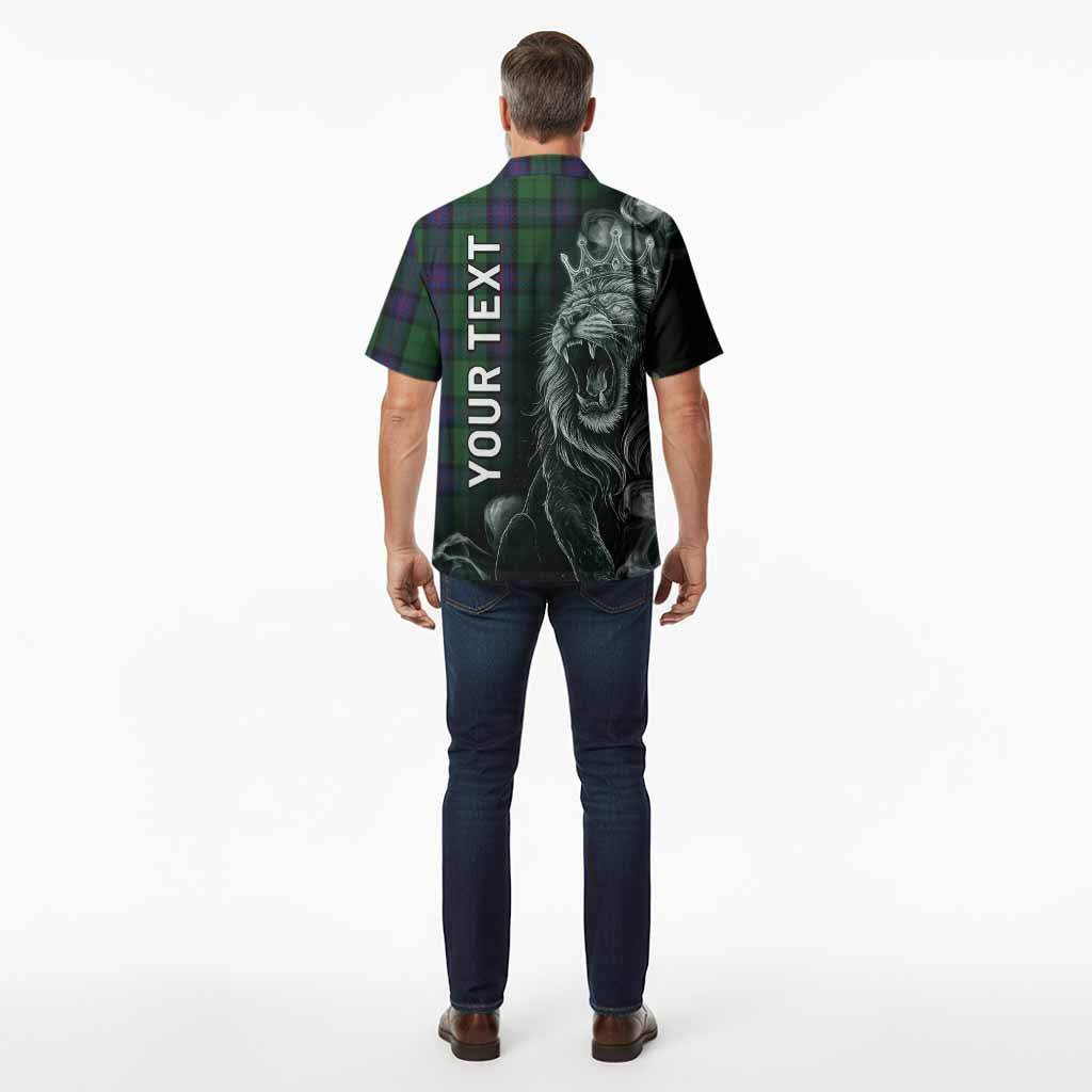 Armstrong Tartan Hawaiian Shirt Roaring Lion Heritage