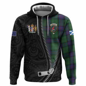 Armstrong Tartan Hoodie New Zealand Pattern Unique Zipper Stylized