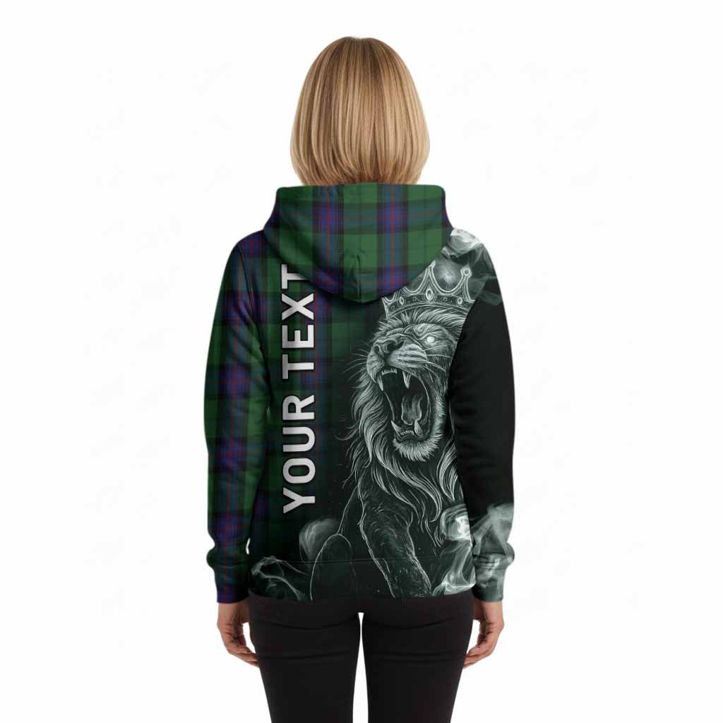Armstrong Tartan Hoodie Roaring Lion Heritage