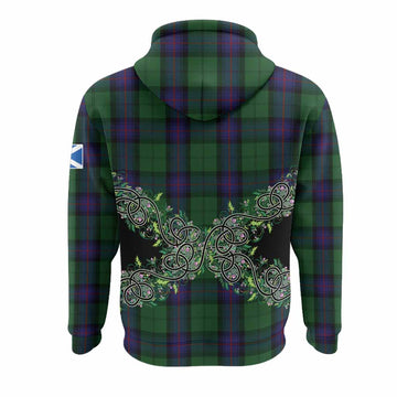 Armstrong Tartan Hoodie Thistle Scottish Spirit