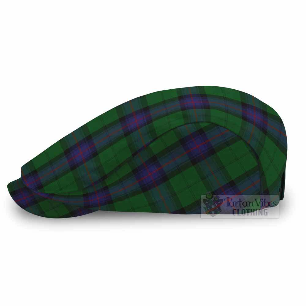 Armstrong Tartan Jeff Cap, Tartan Flat Cap