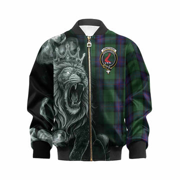 Armstrong Tartan Kid Bomber Jacket Roaring Lion Heritage