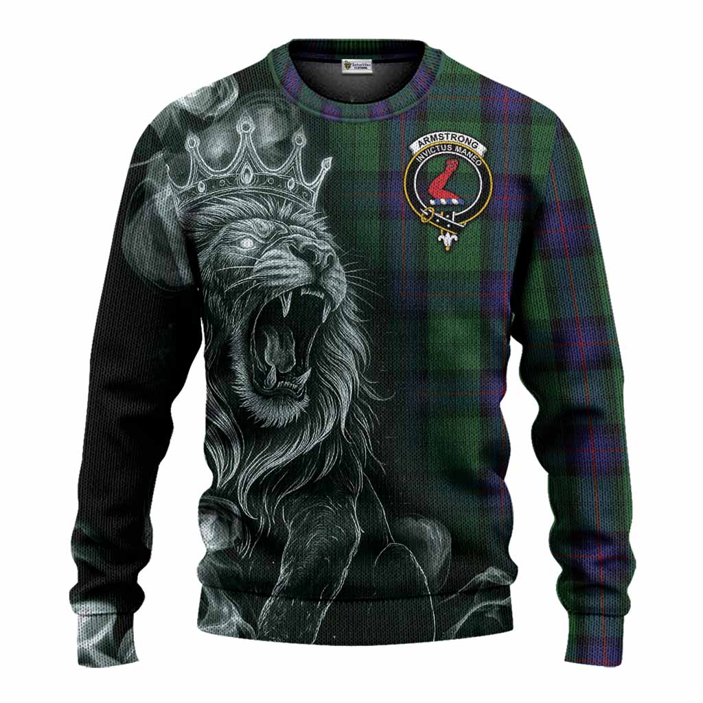 Armstrong Tartan Knitted Sweater Roaring Lion Heritage