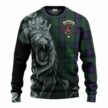 Armstrong Tartan Knitted Sweater Roaring Lion Heritage