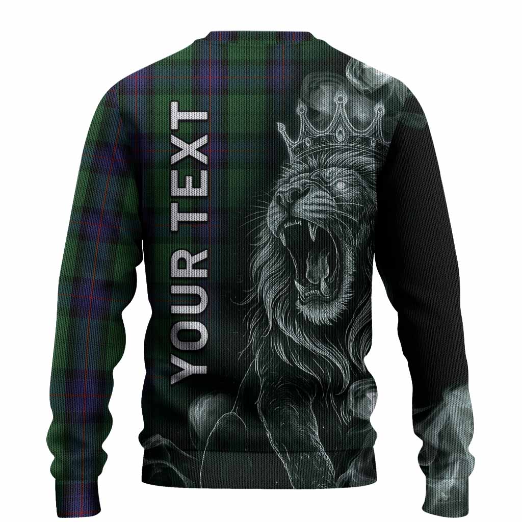 Armstrong Tartan Knitted Sweater Roaring Lion Heritage