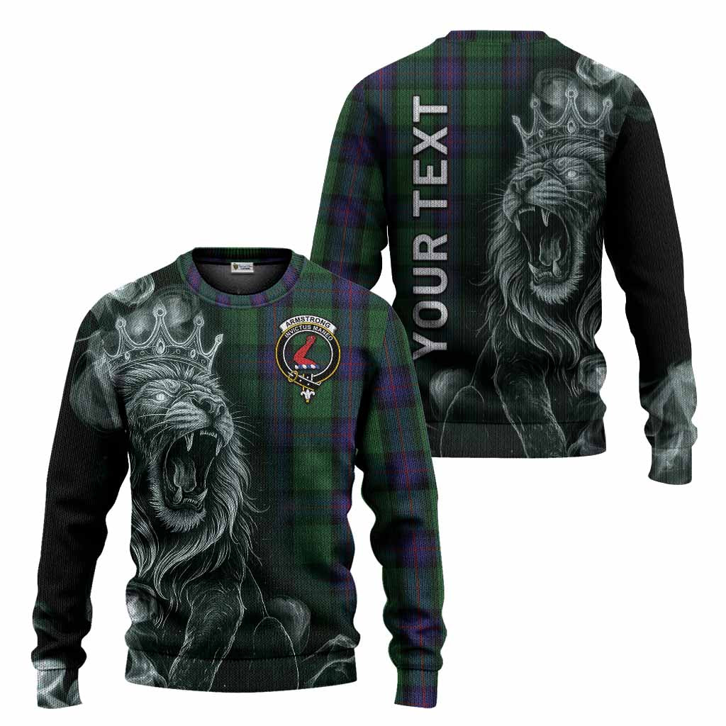 Armstrong Tartan Knitted Sweater Roaring Lion Heritage