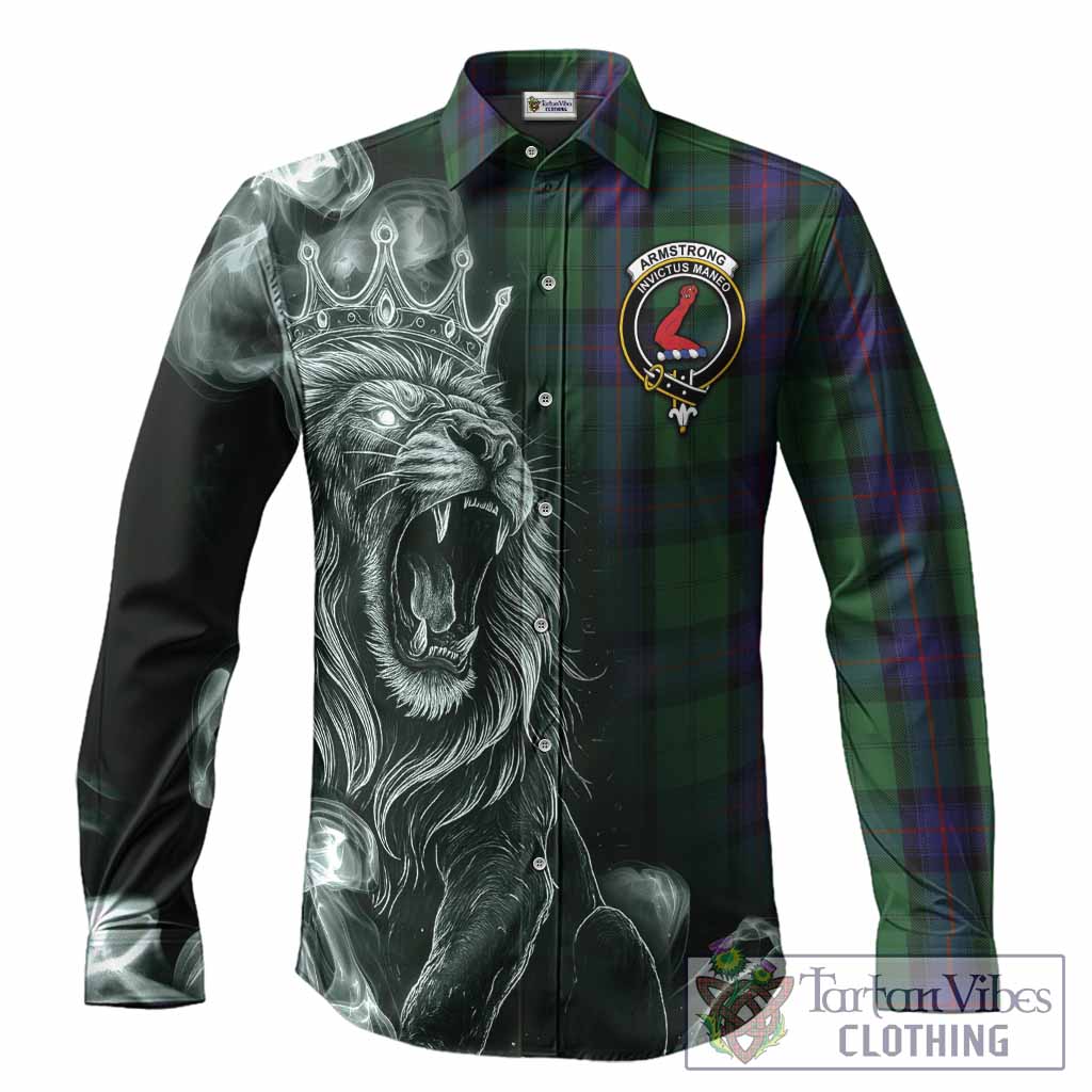 Armstrong Tartan Long Sleeve Button Shirts Roaring Lion Heritage