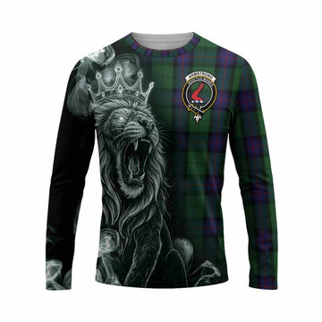 Armstrong Tartan Long Sleeve T-Shirt Roaring Lion Heritage