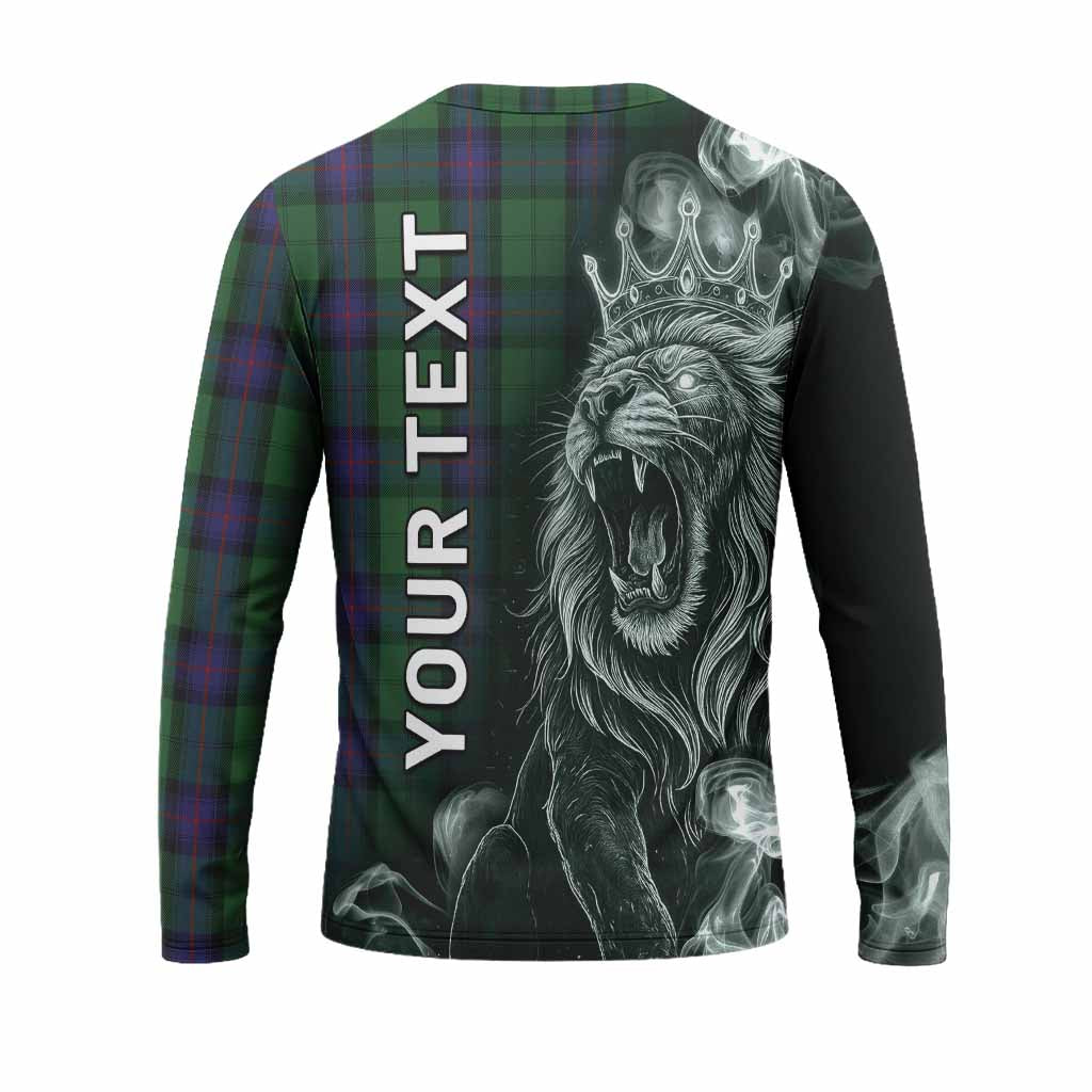 Armstrong Tartan Long Sleeve T-Shirt Roaring Lion Heritage
