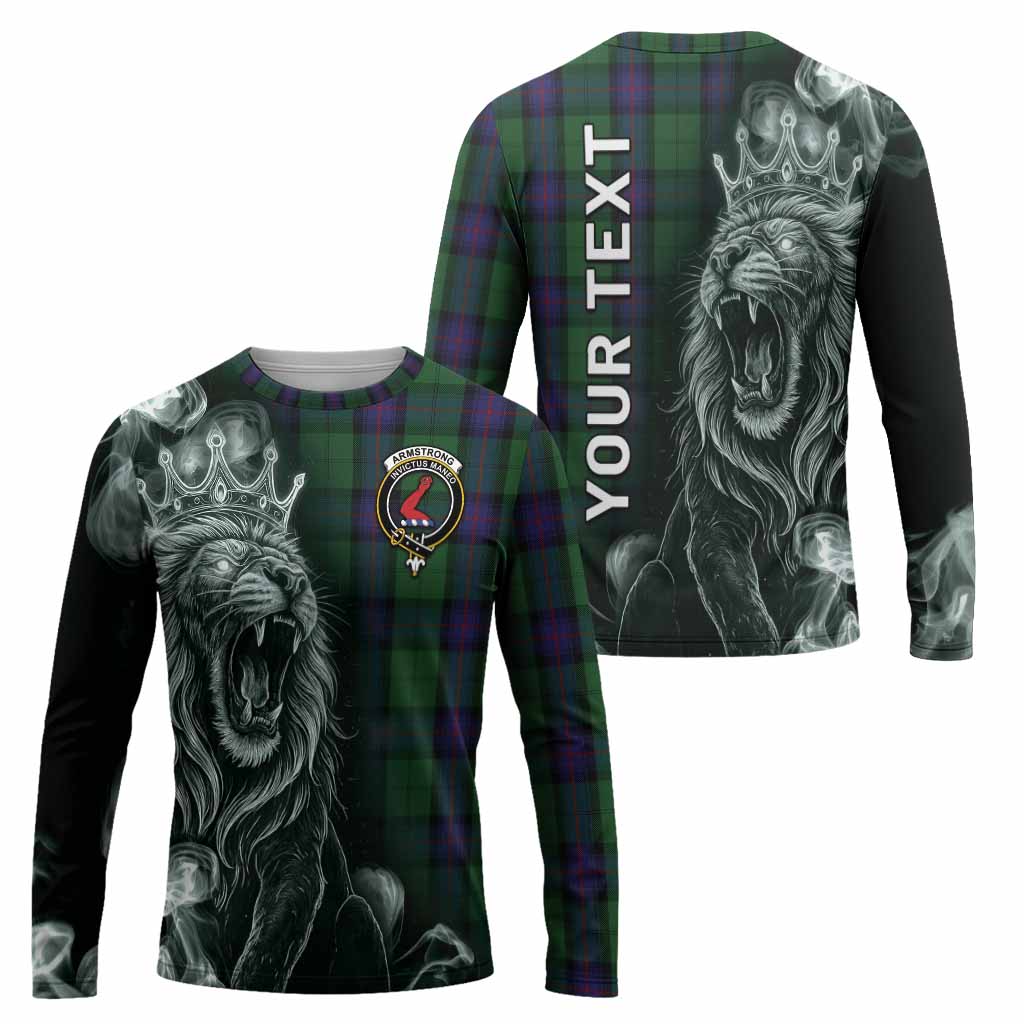 Armstrong Tartan Long Sleeve T-Shirt Roaring Lion Heritage