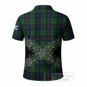 Armstrong Tartan Polo Shirt Thistle Scottish Spirit