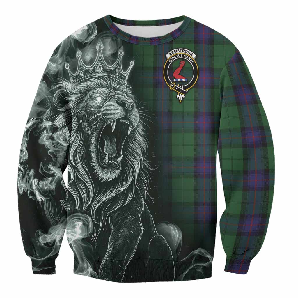 Armstrong Tartan Sweatshirt Roaring Lion Heritage