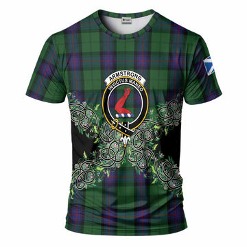 Armstrong Tartan T-Shirt Thistle Scottish Spirit