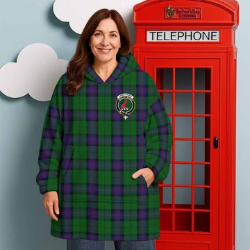 Armstrong Tartan Wearable Blanket with Family Crest - Tartan Vibes Clothing