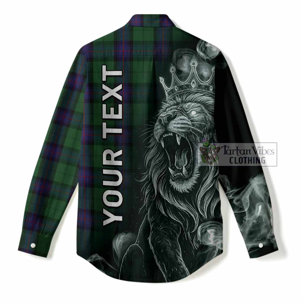 Armstrong Tartan Women Casual Shirt Roaring Lion Heritage