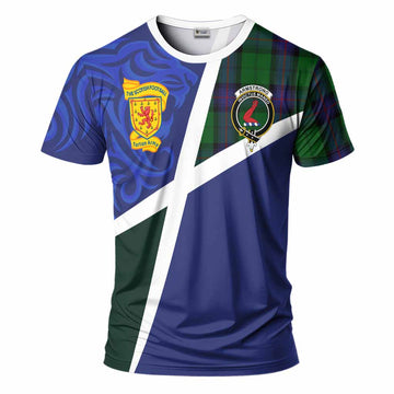 Armstrong The Scottish Football Crest T-Shirt Lion-Tartan Army