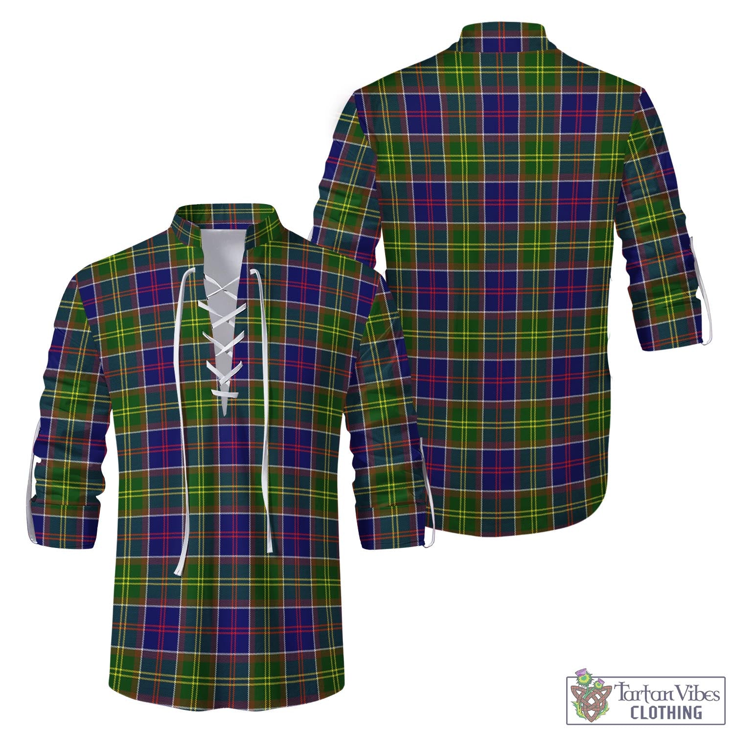Arnott Tartan Men's Scottish Traditional Jacobite Ghillie Kilt Shirt Men - Tartan Vibes Clothing