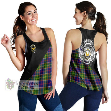 Arnott Tartan Women's Racerback Tanks with Family Crest and Military Logo Style 4XL - Tartan Vibes Clothing