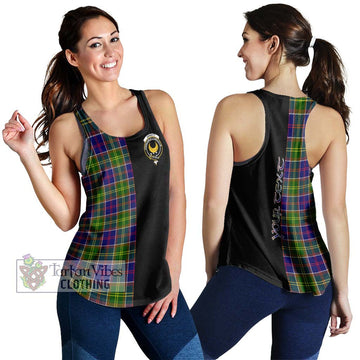 Arnott Tartan Women's Racerback Tanks with Family Crest and Half Of Me Style 4XL - Tartan Vibes Clothing