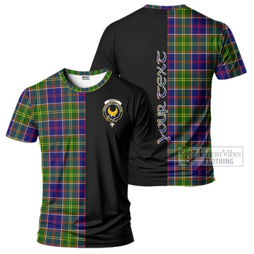 Arnott Tartan T-Shirt with Family Crest and Half Of Me Style