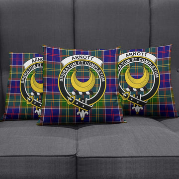 Arnott Tartan Pillow Cover with Family Crest Rectangle Pillow Cover 51*91cm - Tartan Vibes Clothing