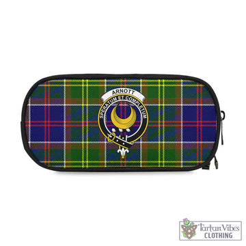 Arnott Tartan Pen and Pencil Case with Family Crest One Size 4.13*8.74 inch - Tartan Vibes Clothing