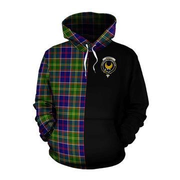 Arnott Tartan Cotton Hoodie with Family Crest and Half Of Me Style Pullover Hoodie XS - Tartan Vibes Clothing