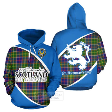 Arnott Family Crest Tartan Hoodie Celebrate Saint Andrew's Day in Style Zip Hoodie - Tartan Vibes Clothing