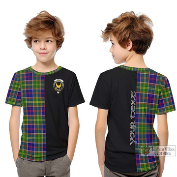 Arnott Tartan Kid T-Shirt with Family Crest and Half Of Me Style Youth XL Size14 - Tartan Vibes Clothing