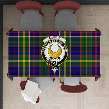 Arnott Tartan Tablecloth with Family Crest XL 57.1"x70.9"(145x180cm) - Tartan Vibes Clothing