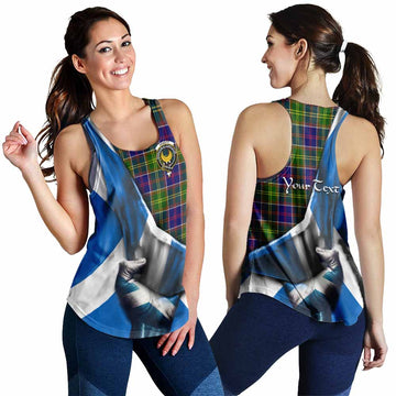 Arnott Tartan Women's Racerback Tanks with Family Crest Scotland Patriotic Style 4XL - Tartan Vibes Clothing