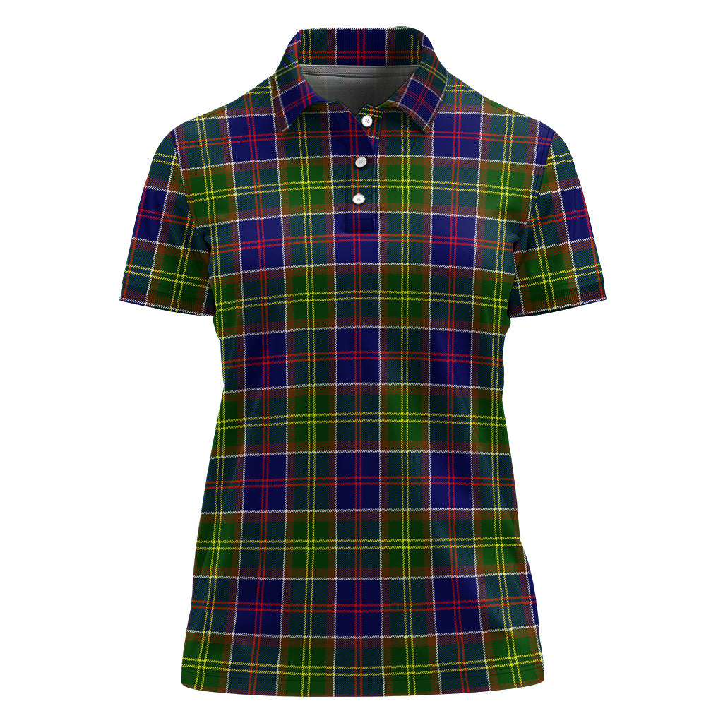 Arnott Tartan Polo Shirt For Women - Tartanvibesclothing