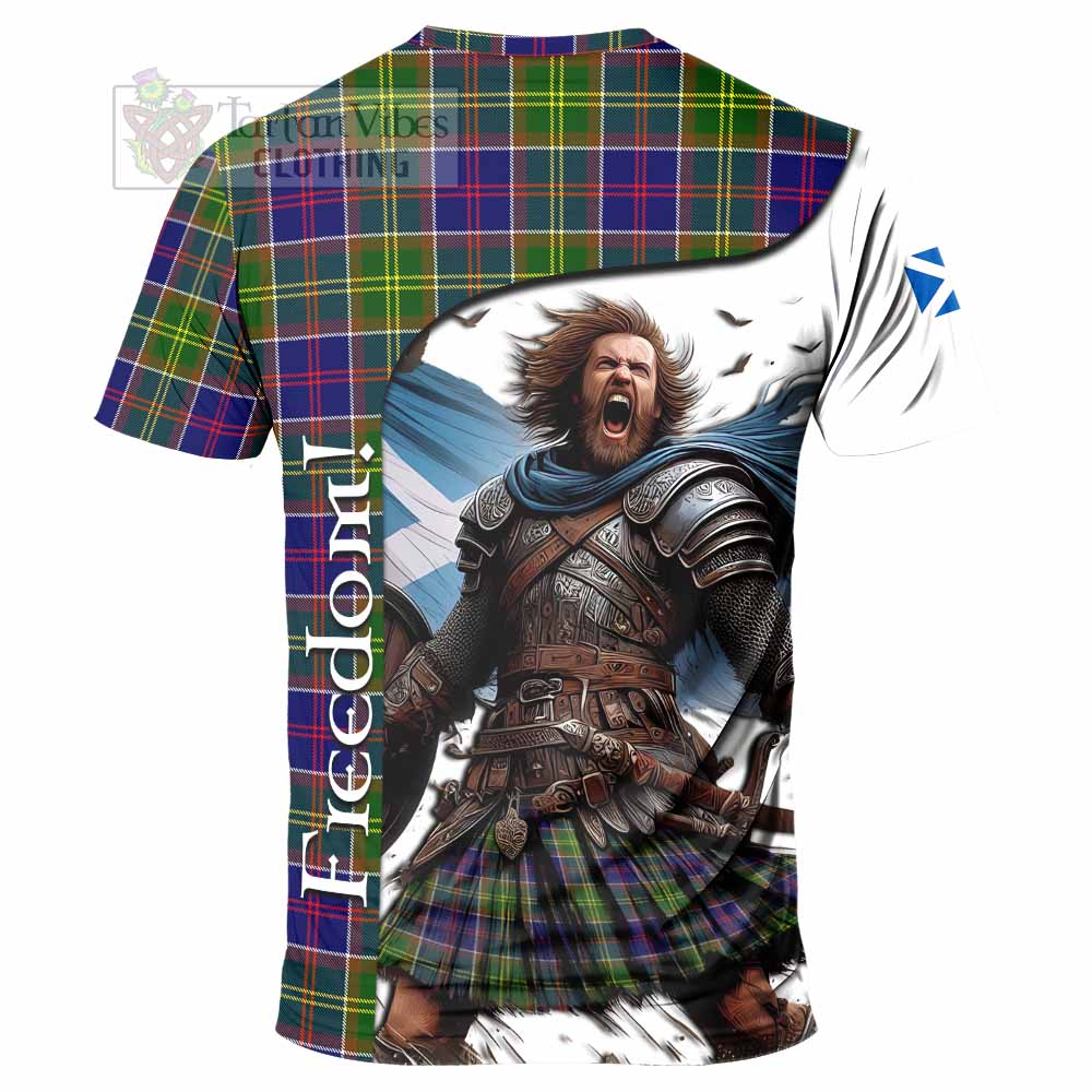 Arnott Crest Tartan T-Shirt Inspired by the Freedom of Scottish Warrior