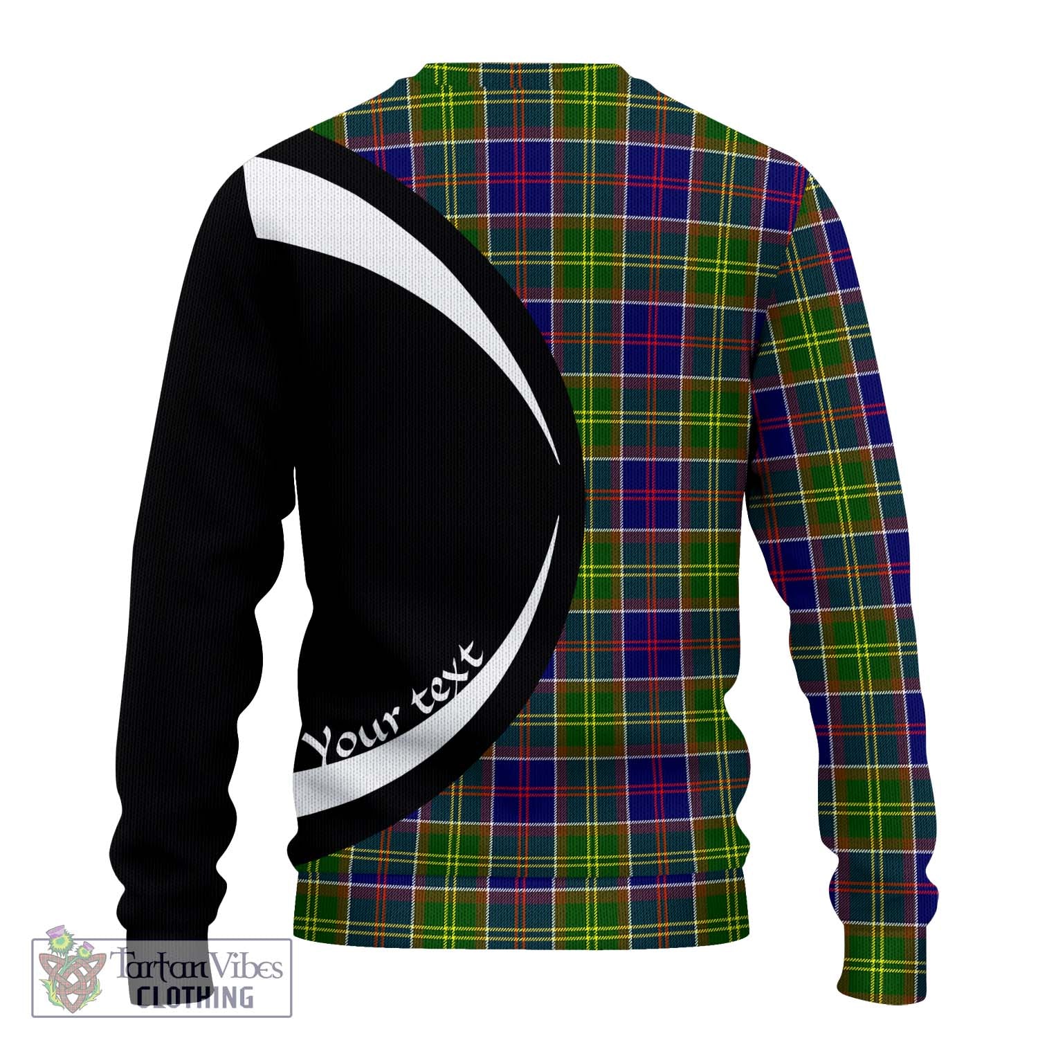 Arnott Tartan Ugly Sweater with Family Crest Circle Style - Tartan Vibes Clothing