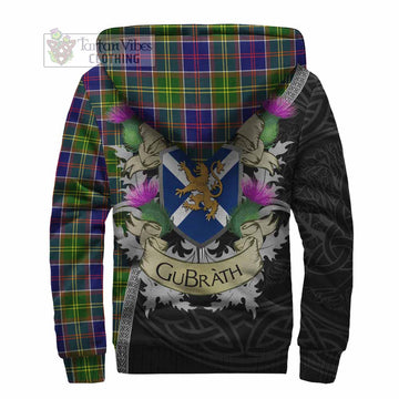 Arnott Tartan Family Crest Sherpa Hoodie Lion Rampant Royal Thistle Shield Celtic Inspired - Tartan Vibes Clothing