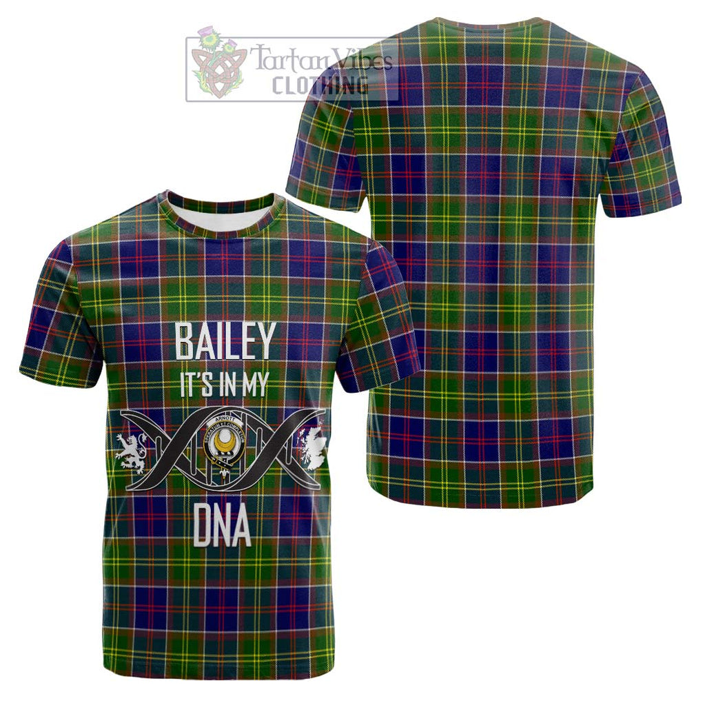 Tartan Vibes Clothing Arnott Tartan Cotton T-shirt with Family Crest DNA In Me Style