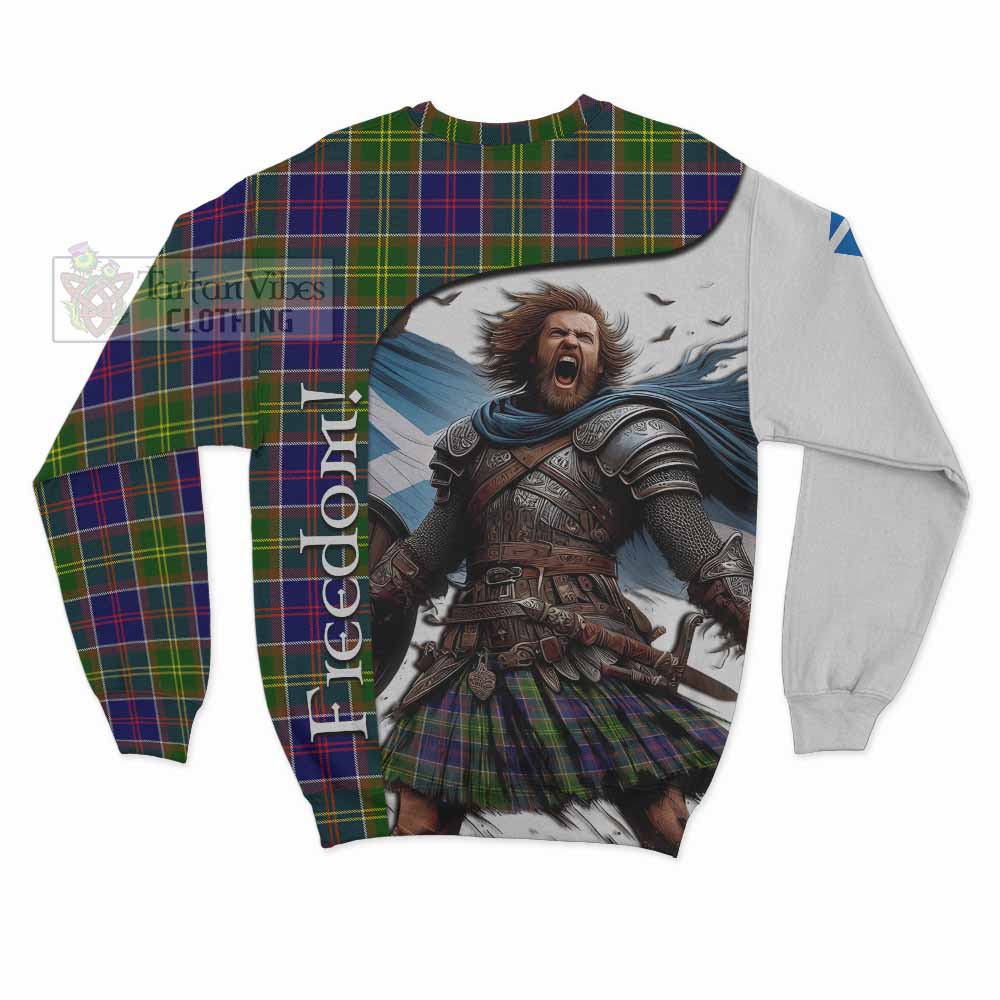 Arnott Crest Tartan Sweatshirt Inspired by the Freedom of Scottish Warrior - Tartan Vibes Clothing