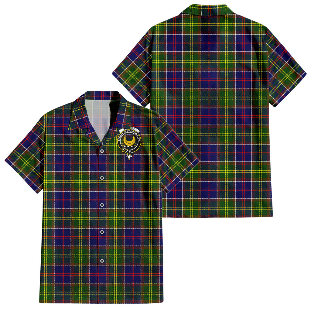 Arnott Tartan Hawaiian Shirt with Family Crest - Tartan Vibes Clothing