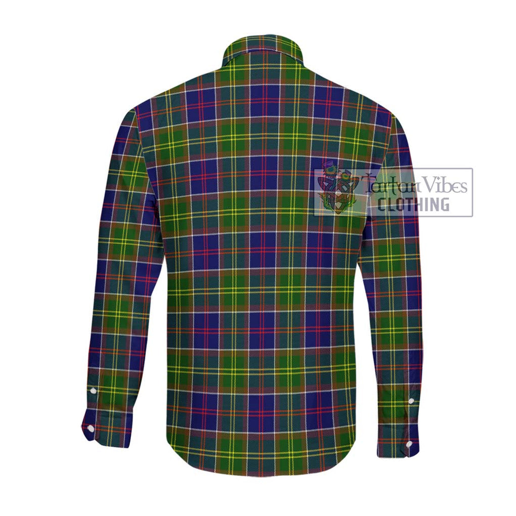 Arnott Tartan Long Sleeve Button Shirt with Family Crest DNA In Me Style - Tartanvibesclothing Shop