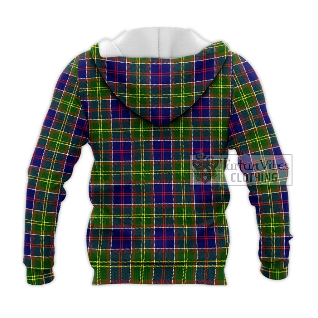 Arnott Tartan Knitted Hoodie with Family Crest DNA In Me Style - Tartan Vibes Clothing