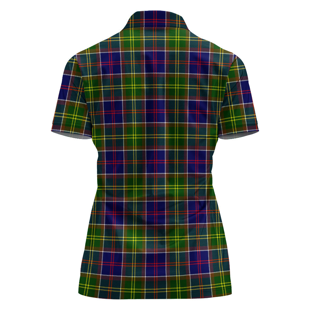 Arnott Tartan Polo Shirt For Women - Tartanvibesclothing