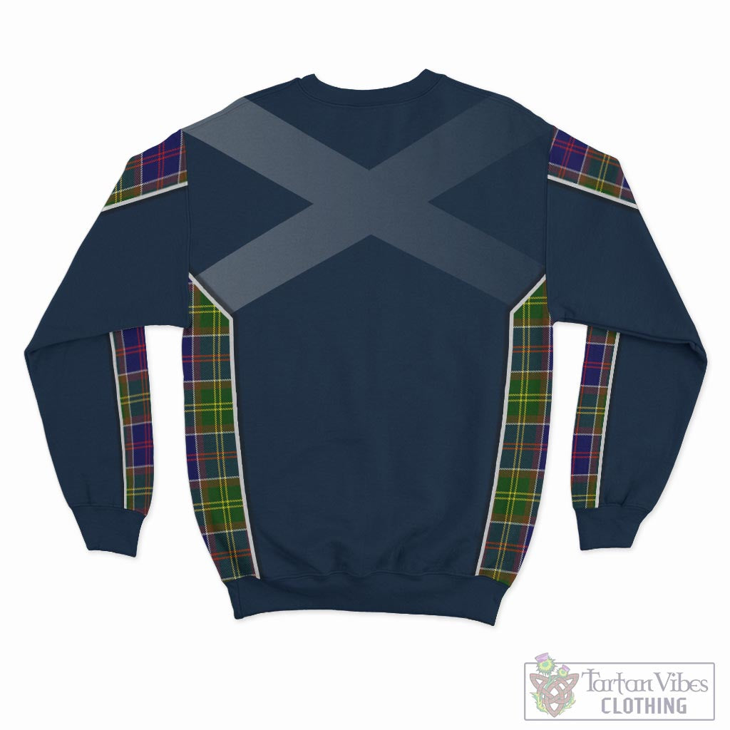 Arnott Tartan Sweatshirt with Family Crest and Scottish Thistle Vibes Sport Style - Tartan Vibes Clothing