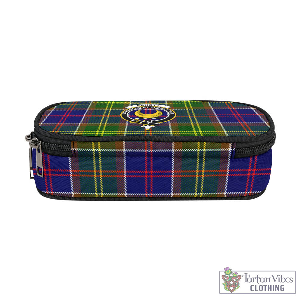 Arnott Tartan Pen and Pencil Case with Family Crest - Tartan Vibes Clothing